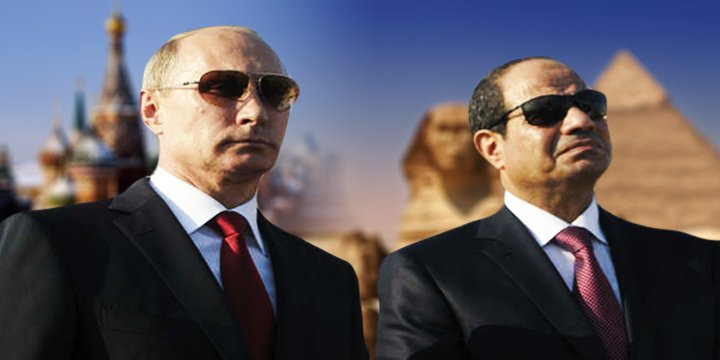 الرئيس الروسي في مصر